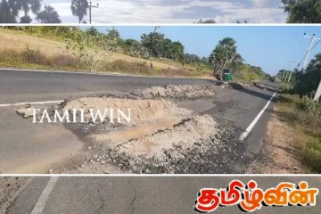 மருதங்கேணி பருத்தித்துறை வீதியால் செல்பவர்கள் அவதானம்-விபத்துக்கள் ஏற்படக்கூடிய ஆபத்து..!