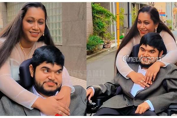 மகனின் தல தீபாவளியை நெப்போலியன் எப்படி கொண்டாடியுள்ளார் பாருங்க.. வைரல் வீடியோ! | Napoleon Son First Diwali Video Goes Viral