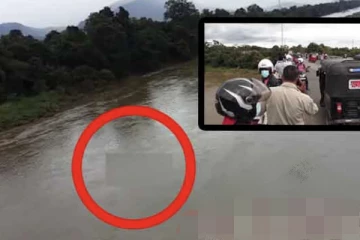 තරුණ යුවලක් මහවැලි ගඟට පනී..පැන්න තරුණයා පසුව කළ දේ මෙන්න(VIDEO)