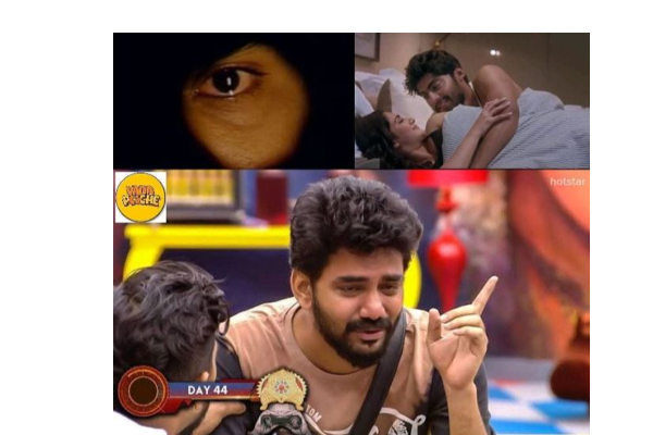 பெட்ரூம் காட்சியில் லொஸ்லியா, தர்ஷன்!  எட்டிப்பார்க்கும் கவின்? ரசிகர்கள் ஷாக்…காட்டுத் தீயாய் பரவும் மீம்ஸ் | Kavin Losliya Memes