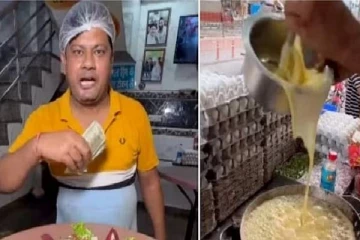 ஆம்லேட் சாப்பிட்டால் ரூ.1 லட்சம் பரிசு: கடைக்காரர் வெளியிட்ட வீடியோ