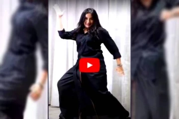 சிம்பு பாடலுக்கு கருப்பு நிற வேஷ்டியில் குத்தாட்டம் போட்ட சின்னத்திரை நாயகி