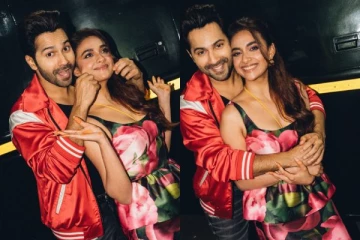 பட ப்ரோமோஷனில் கீர்த்தி சுரேஷ்.. வருண் உடன் நெருக்கமாக இருக்கும் புகைப்படங்கள்