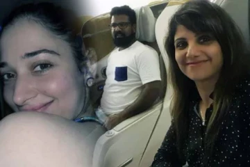 தமன்னாவுடன் நெருக்கமாக பழகும் ரம்பாவின் கணவர்.. அதிர்ச்சியில் கோலிவுட்..