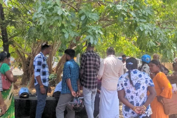 வவுனியாவில் தனிநபரால் அரச காணி வழங்கப்படுவதற்கு மக்கள் எதிர்ப்பு