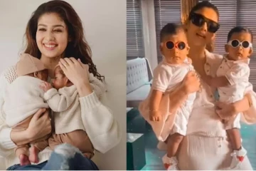 முதன்முறையாக குழந்தைகளின் முகத்தை வெளியில் காட்டிய நயன்: இன்ஸ்டாவில் ரீ என்ரியா?