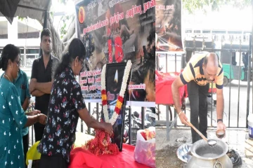 பெருந்திரளானோரின் கண்ணீருக்கு மத்தியில் மன்னாரில் முள்ளிவாய்க்கால் நினைவேந்தல்
