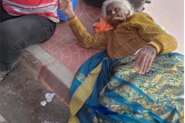 பேருந்து நிலையத்தில் பரிதாப நிலையில் காஞ்சனா பாட்டி: பலரையும் சிரிக்க வைத்தவருக்கு இப்படியொரு அவலமா? | Rangamma Patti Platform In Chennai