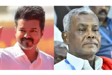 தி.மு.க., அ.தி.மு.க.விற்கு மாற்றாக.. விஜய் மீது நம்பிக்கை இல்லை-பெ.சண்முகம்!