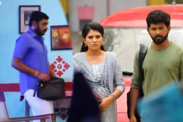 மூர்த்தியின் வீட்டு வாசலில் கண்ணன் ஐஸ்வர்யா! பாண்டியன் ஸ்டோர்ஸில் பரபரப்பான திருப்பம்