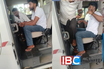 யாழ்ப்பாணத்தில் சுகாதார அமைச்சு வாகனத்தில் இடம்பெற்ற அநாகரிக சம்பவம் : தலைதெறிக்க ஓட்டம்பிடித்த சாரதி