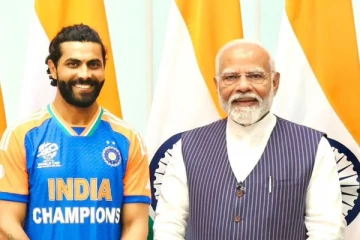 பாஜகவில் இணைந்த இந்திய ஆல்ரவுண்டர் ஜடேஜா