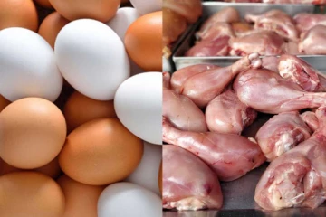 බිත්තර නිසා කුකුල් මස් මිල පහත බසී..