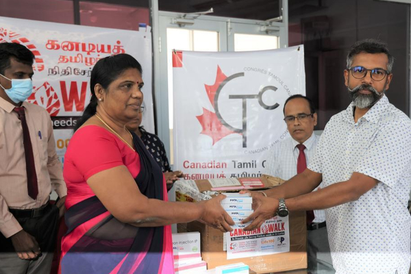 கனடிய தமிழ் பேரவை மட்டு வைத்தியசாலைக்கு வழங்கியுள்ள பாரிய உதவித்திட்டம்..! | Canadian Tamils Donate To Medicine Batti Hospital