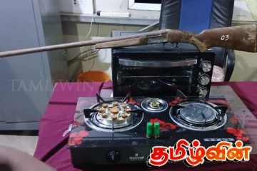 மட்டக்களப்பில் துப்பாக்கி உள்ளிட்ட பொருட்கள் திருட்டு - 3 பேர் கைது