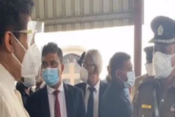 சஜித் பிரேமதாசவிற்கு இன்றுகாலை தடைவிதித்த பொலிஸார்