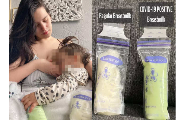 கொரோனாவால் திடீரென பச்சையாக மாறிய தாய்பால் - வைரலாகும் வீடியோ - தமிழ்நாடு