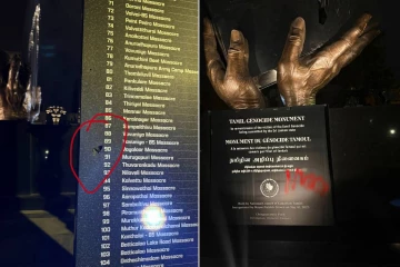 பிராம்ப்டனில் உள்ள தமிழ் இனப்படுகொலை நினைவிடம் சேதம்! விஜய் தணிகாசலம் கண்டனம்