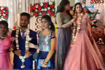 இளம்பெண்களுடன் மணமேடையில் மாப்பிள்ளை செய்த காரியம்: பரிதாபமாக நின்று கொண்டிருந்த மணமகள்