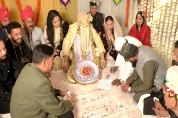 இந்து கோவிலில் இஸ்லாமிய ஜோடிக்கு நிக்காஹ்! மொத்த ஊரும் ஒத்துழைப்பு