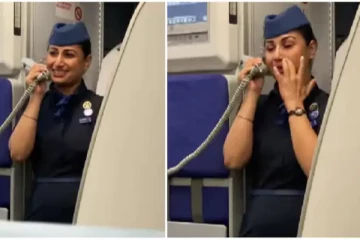 விமான பயணத்தின் போது கதறி அழுத பணிப்பெண் - நெகிழ்ந்து போன பயணிகள்