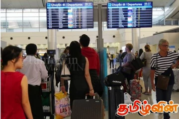 கட்டுநாயக்க விமான நிலையத்தில் சிக்கிய இளம் பெண்!