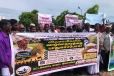 மட்டக்களப்பில் விவசாயிகளின் மாபெரும் கவனயீர்ப்பு போராட்டம்