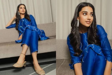 சுடிதாரில் நடிகை மீனாட்சி சவுத்ரியின் லேட்டஸ்ட் போட்டோஷூட் ஸ்டில்கள்