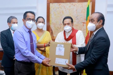 திருகோணமலை பொது வைத்தியசாலைக்கு பி.சி.ஆர்   இயந்திரம் வழங்கி வைப்பு