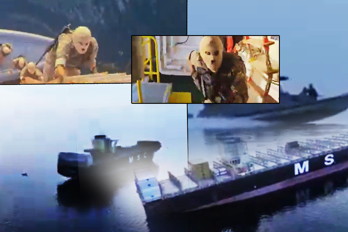 ஹோர்முஸ் நீரிணையில் கப்பல்களை கைப்பற்றறும் காணொளியை வெளியிட்ட ஈரான் | Iran Releases Video Of Ships Being Seized