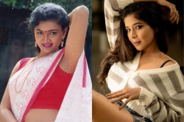 நாட்டாமை பட கிளாமர் டீச்சராக மாறிய சாக்ஷி அகர்வால்!! சேலையில் இப்படியொரு போஸ்