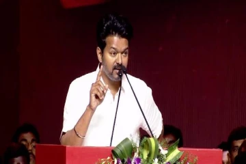 தாய்ப் பாசம் காட்டிய தலைவனை இழந்த ஈழத்தமிழர்கள் ; விஜயின் அதிரடி பேச்சு