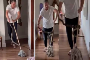 Viral video: ஆபத்தான பாம்பை பிடித்த பிரபல பவுலர்! பதறவைக்கும் காட்சி