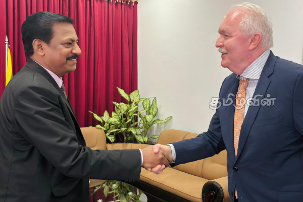 நெதர்லாந்து உயர்ஸ்தானிகர் மற்றும் யாழ். அரசாங்க அதிபரிடையே சந்திப்பு | Netherlands High Commissioner Meets Governer