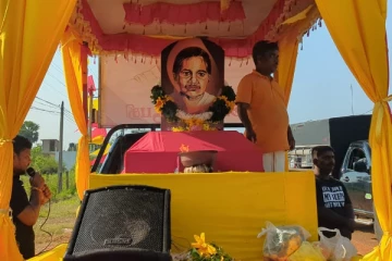 அன்னை பூபதி ஊர்திப் பவனி இரண்டாவது நாள் பயணத்தை ஆரம்பித்தது (படங்கள்)