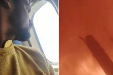 நெருப்பு கோளமான விமானம்... மரணத்தின் கடைசி நொடியை நேரலை செய்த பயணி: திக் திக் நிமிடங்கள்