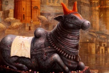 பங்குனி மாதம் மட்டும் தங்கமாக மாறும் அதிசய நந்தி