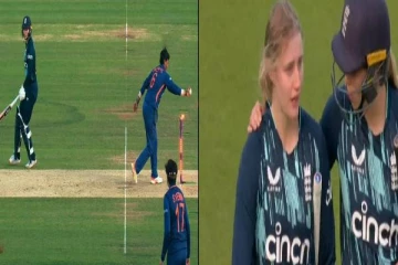 வித்தியாசமான முறையில் அவுட் செய்த தீப்தி : மனம் உடைந்து அழுத இங்கிலாந்து வீராங்கனை