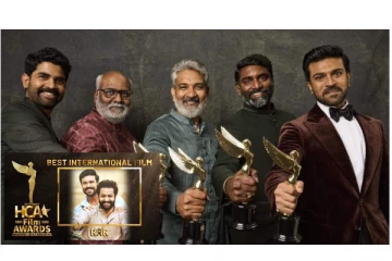 Wow... அமெரிக்காவில் பல விருதுகளை வென்று மாபெரும் சாதனை படைத்த RRR - வைரல் வீடியோ..!