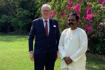 பிரித்தானிய உயர்ஸ்தானிகரை சந்தித்தார் சிறீதரன் எம்.பி