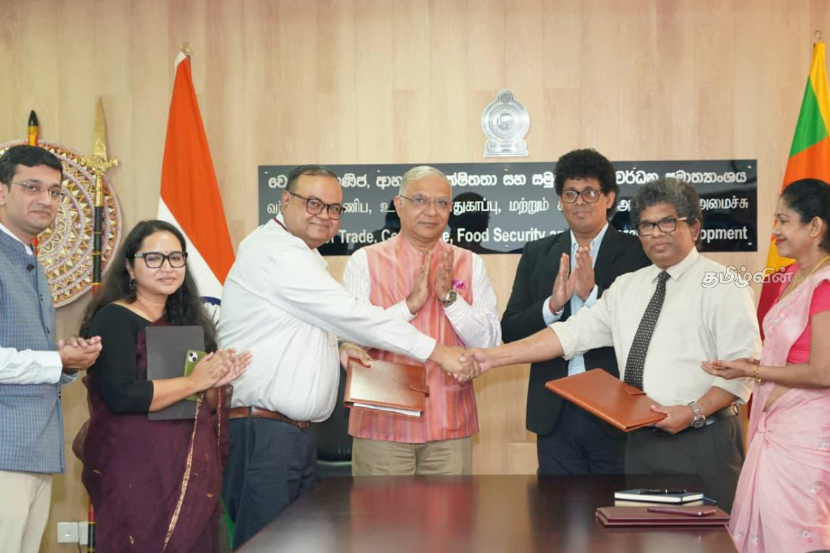 இந்தியா மற்றும் இலங்கை இடையே அத்தியாவசிய உணவுப் பொருட்களை விநியோகிப்பதற்கான புரிந்துணர்வு ஒப்பந்தம் | India Sri Lanka Supply Of Essential Food Items