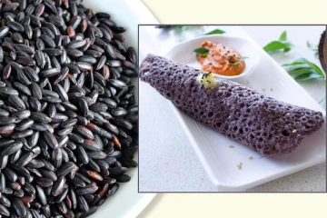 கருப்பு அரிசியில் தோசை செய்ததுண்டா?