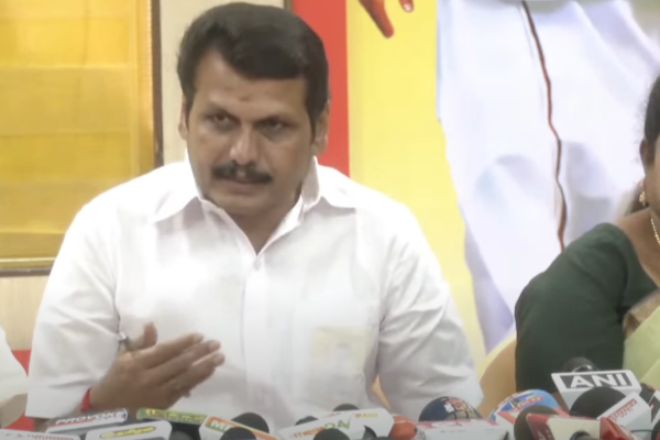 விஜய் மீது செருப்பு வீசப்பட்டது ஏன்? செந்தில் பாலாஜி விளக்கம் | Senthil Balahi Explains Why Slipper Throw On Vijay