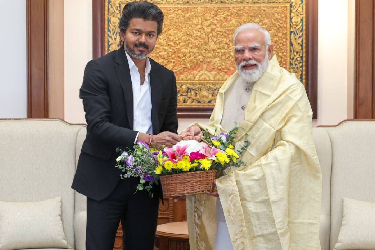 தமிழ்நாடு முதலமைச்சர் விஜய் - மோடி சந்திப்பு; பேசியது என்ன? | Tamil Nadu Cm Vijay Meets Pm Modi