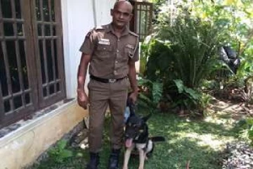 காவல்துறை நாய் "ஏஜர்" இன் மற்றுமொரு கண்டுபிடிப்பு