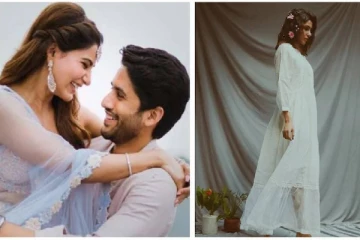 நடிகை சமந்தாவின் திருமண நாள் இன்று - வெள்ளை நிற உடையில் வைரலாகும் புகைப்படம்