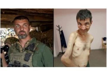 ரஷ்யா விடுவித்த உக்ரைன் ராணுவ வீரர் - நெஞ்சம் ரணமாக்கும் புகைப்படம் இணையதளத்தில் வைரல்