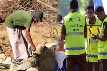 உயிரிழந்த மனைவியின் சடலத்தை வீட்டின் பின்புறம் குழி தோண்டி புதைத்த கணவன்