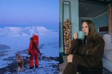 உலகின் உச்சியில் வாழ்கிறேன்: மைனஸ் 30C குளிரில் வாழும் பெண்
