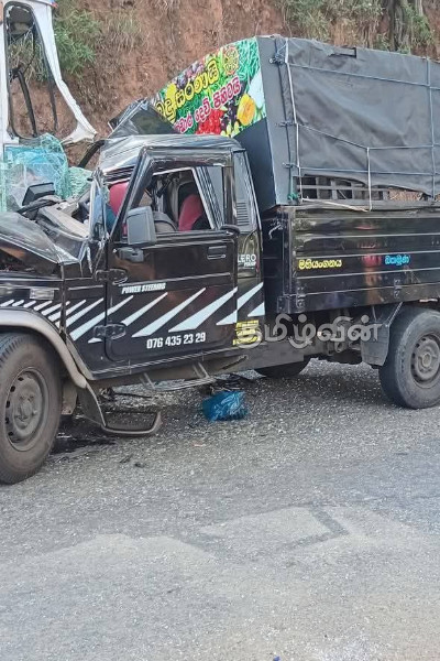 நுவரெலியாவில் கோர விபத்து : நேருக்கு நேர் மோதிய இரு வாகனங்கள் | Fatal Accident In Nuwara Eliya Two Vehicles